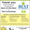 Pet Spa & Grooming Services Bismarck, ND Pet Place Grooming